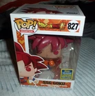 Funko Pop! Dragonball Z SSG Goku #827 2020 Summer Convention SDCC