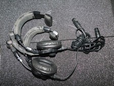 2 Clear-Com Clearcom CC-300 Single-Ear Microphone Headset 4 pin Female