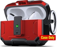 Armor Earphone Cover Case for AirPods Pro1, Military Grade Shockproof Protection