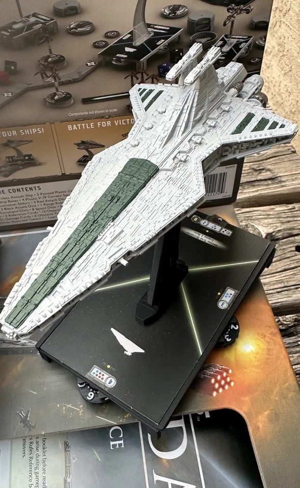 Star Wars Armada Venator Class Star Destroyer(fully painted) - Image 3 of 4