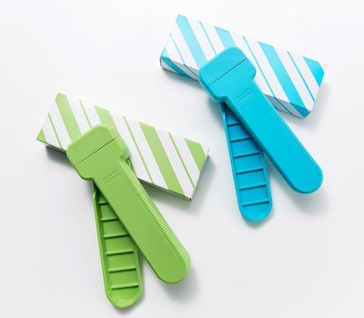 Kuhn Rikon Compact Jar Opener Set of 2 AQUA/LIME NEW K65359