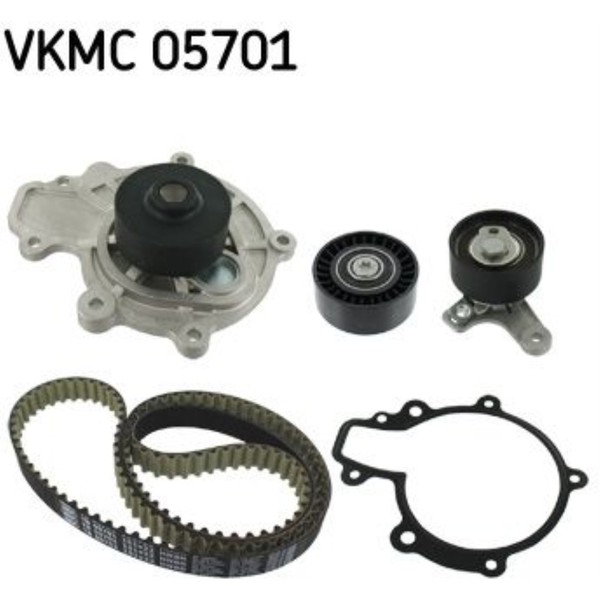 Skf Wasserpumpe + Zahnriemensatz FüR Opel Antara L07 Chevrolet Epica KL1_-image