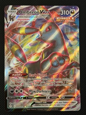 Umbreon VMAX 095/203 Evolving Skies Ultra Rare Holo Pokemon Card NM