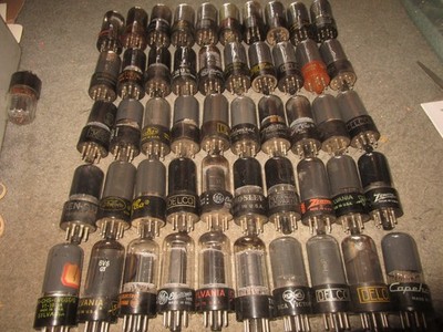 (50) + NOS to Good Testing RCA & Other 6V6GT & 6V6GTA   Audio Radio  Tubes