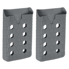 2Pcs Organizer Holder for Beach Bag, Round Hole Insert Holder Charm, Gray