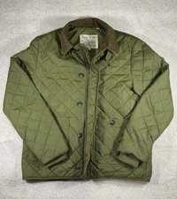 Jack Wills Quilted Jacket Olive Green Mens XXL Outdoor Countrycore Classic