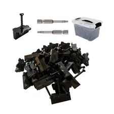 1250pcs Hidden Deck Fasteners for Decking Board,Composite Deck Clips Plastic ...