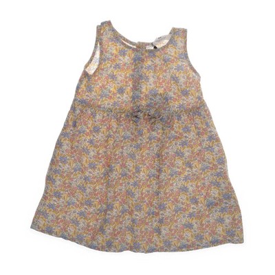 H&M, Kleid, Größe: 92, Mehrfarbig, Baumwolle, Blumen, Mädchen #UPT