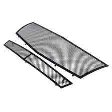 Fits 08-13 Cadillac Cts11-14 Coupe Stainless Black Mesh Grille Insert Combo