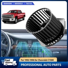 For 92-96 Chevy GMC C1500 C2500 C3500 K1500 K2500 K3500 Blower A/C Motor w/Fan