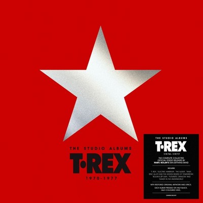 T.Rex The Studio Albums 1970-1977 (Vinyl) 12'' Album Coloured Vinyl Box Set