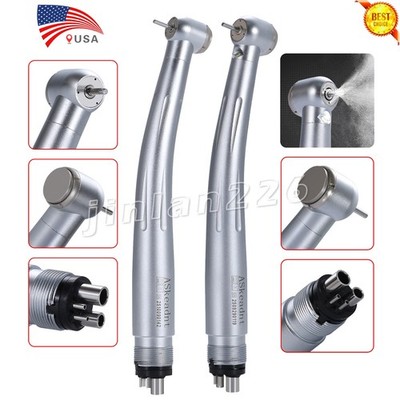 NSK Style Dental Fiber Optic LED E-generator /High Speed Handpiece 3Spray 4 Hole