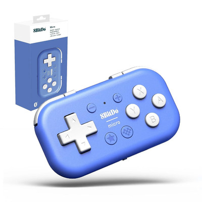 8Bitdo Micro Bluetooth Gamepad for Switch/Android/BLUE