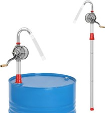 Aluminum Drum Rotary Hand Pump, Barrel Pump Hand Crank Oil Gas Barrel Drum Pump