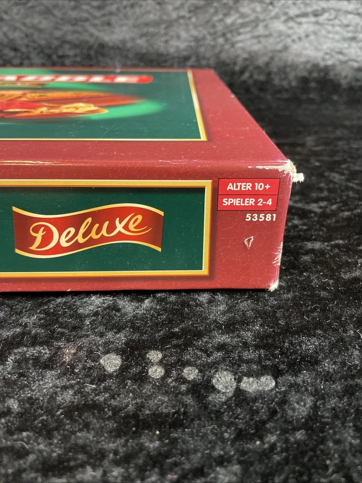 Scrabble Deluxe-Komplett Holz Drehteller Gitterspielfläche von Mattel Brettspiel - Bild 3 von 4