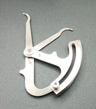 Master Spec. Co. Vintage Spring Locking Gauge Caliper Inside Diameter ID Tool