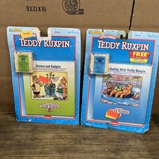 Teddy Ruxpin Playskool Cartridge Cassette Do-Along Gizmo Swim Safety lot 2