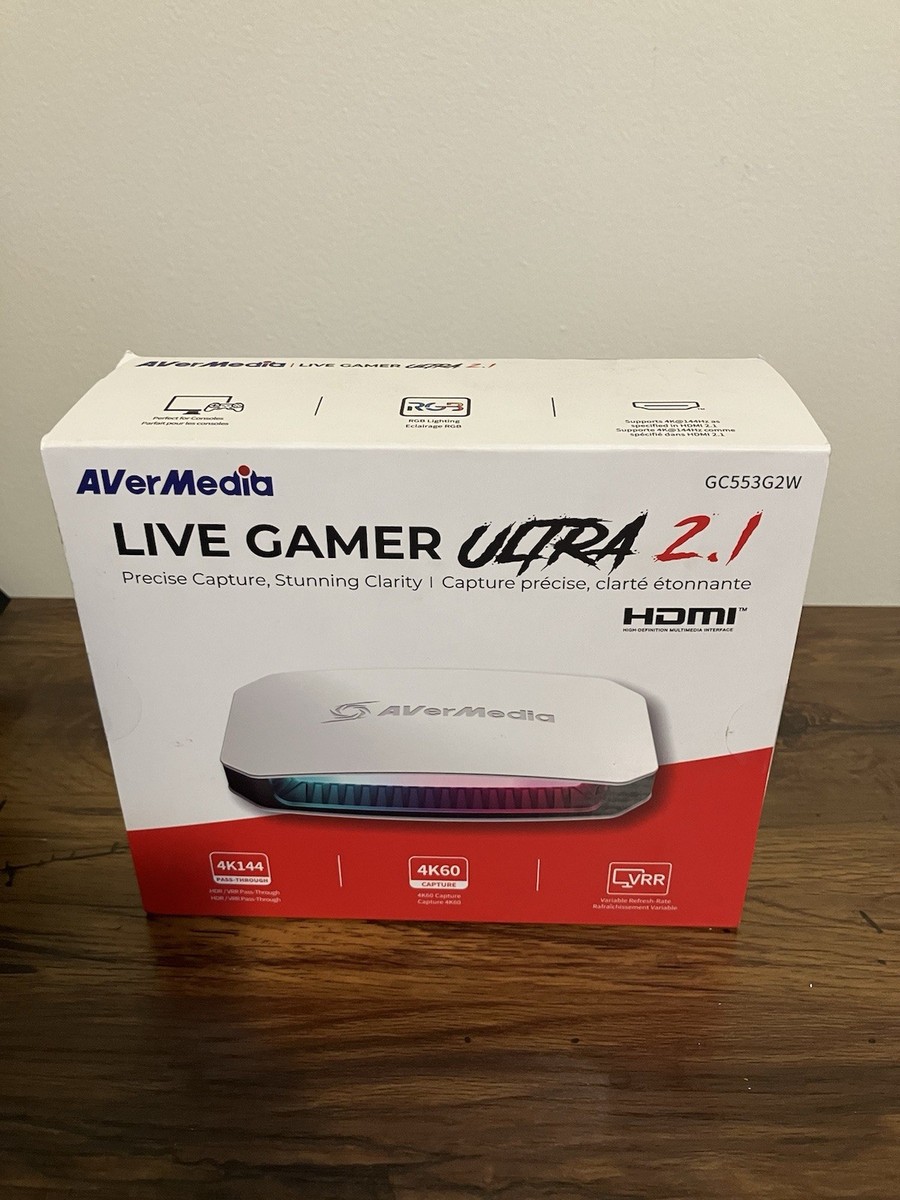 ビデオキャプチャー・キャプチャーボード AVerMedia LIVE GAMER ULTRA S Live Gamer 4K（GC573） | AVerMedia