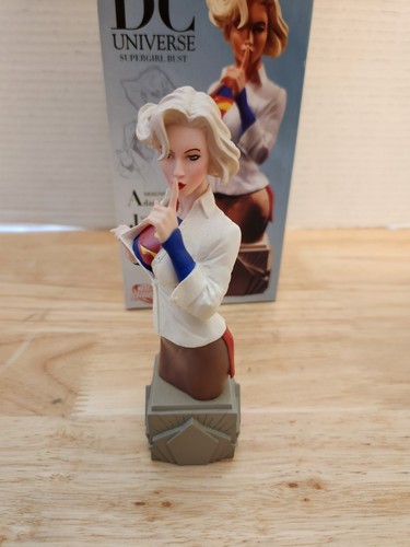 Supergirl Bust DC Comics Statue Women of the DC Universe Adam Hughes series 1 LE - Picture 11 of 14