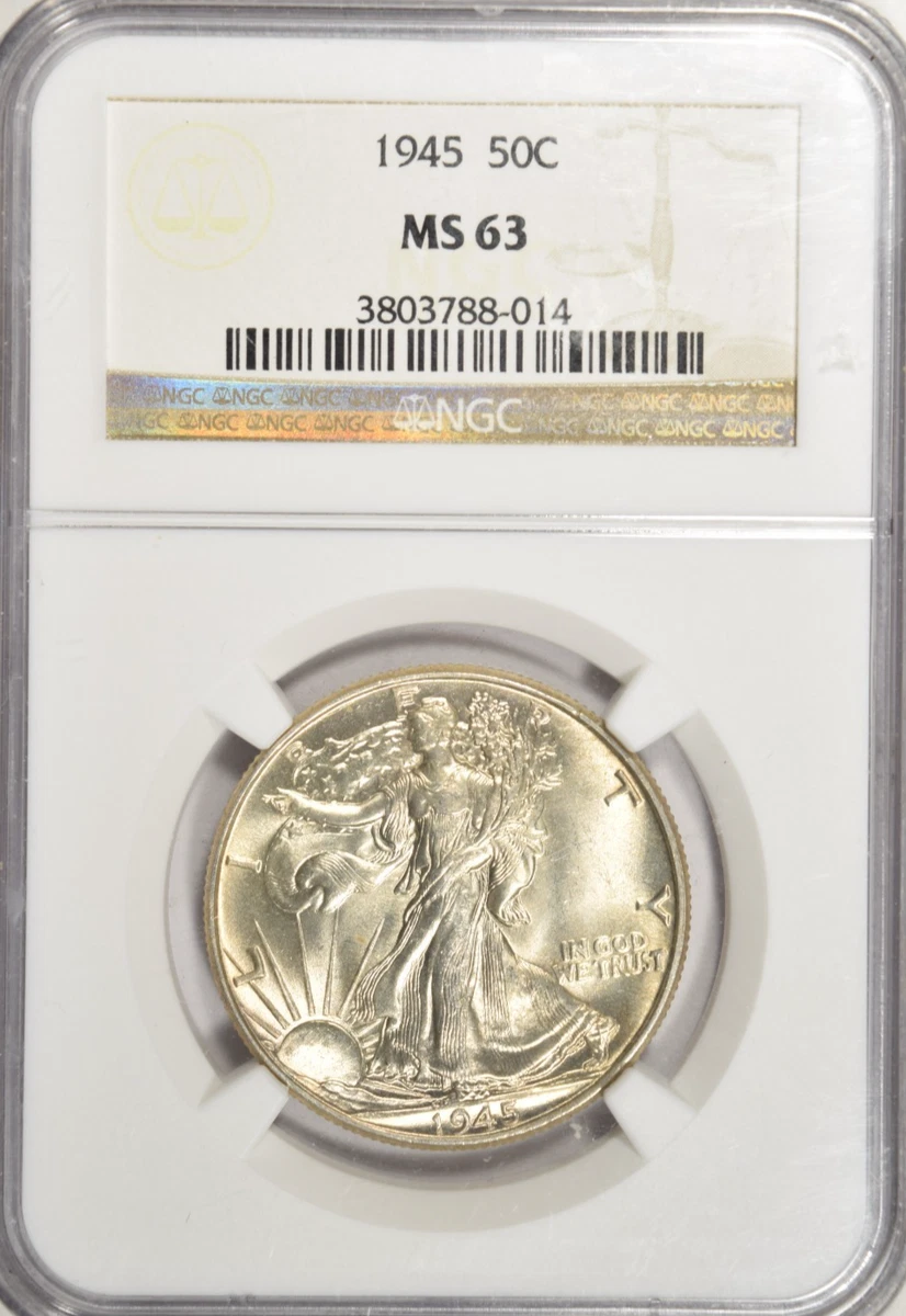 MS 63 Graded Liberty Walking Half Dollars 1916-1947 for sale | eBay