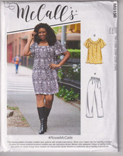 8158 McCALLS - TOP DRESS SHORTS & CAPRI PANTS...