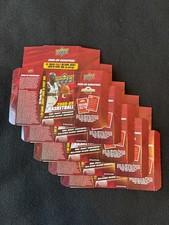 2008-09 Upper Deck Basketball Empty Card Pack Box Lot of 5 Boxes (No Cards)