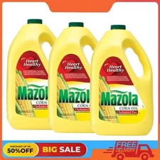 3 Pack Mazola Corn Oil, 1 gallon