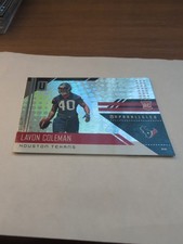 Lavon Coleman 2018 Panini Unparalleled Rc