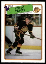 1988-89 O-Pee-Chee Tony Tanti #82 VIEW SCAN