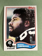 Bennie Cunningham 1982 Topps Pittsburgh Steelers #207 GG171