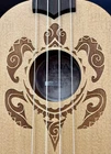 Luna UKE-HONU-SPR Honu Turtle Spruce Soprano Ukulele