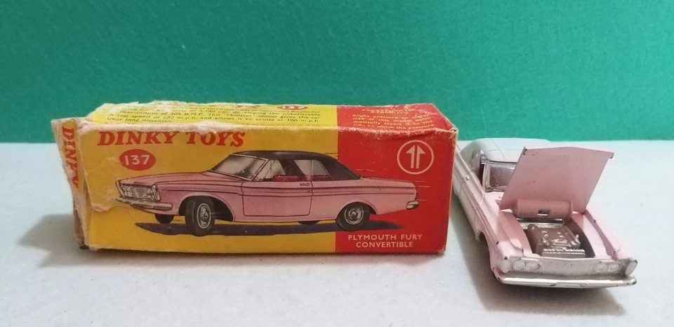 Dinky toys (no Solido, Mebetoys, Tekno) Plymouth - Immagine 3 di 4