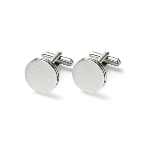 Monomania 61061 ManschettenknöPfe Herren Pure Edelstahl-image
