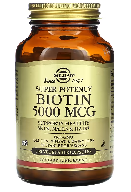 Joom Rworld Wellness Biotin, 5.000 Mcg, 100 Pflanzliche Kapseln - Bild 2