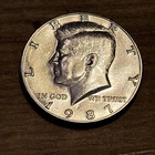 1987-P 50C Kennedy Half Dollar