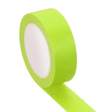 Colored Masking Tape 9/16" x 11 Yards, Color Code Labeling Tape, Bright Green