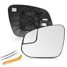 Left Driver Side Mirror Glass with Blind Spot Compatible with Toyota Rav4 201...