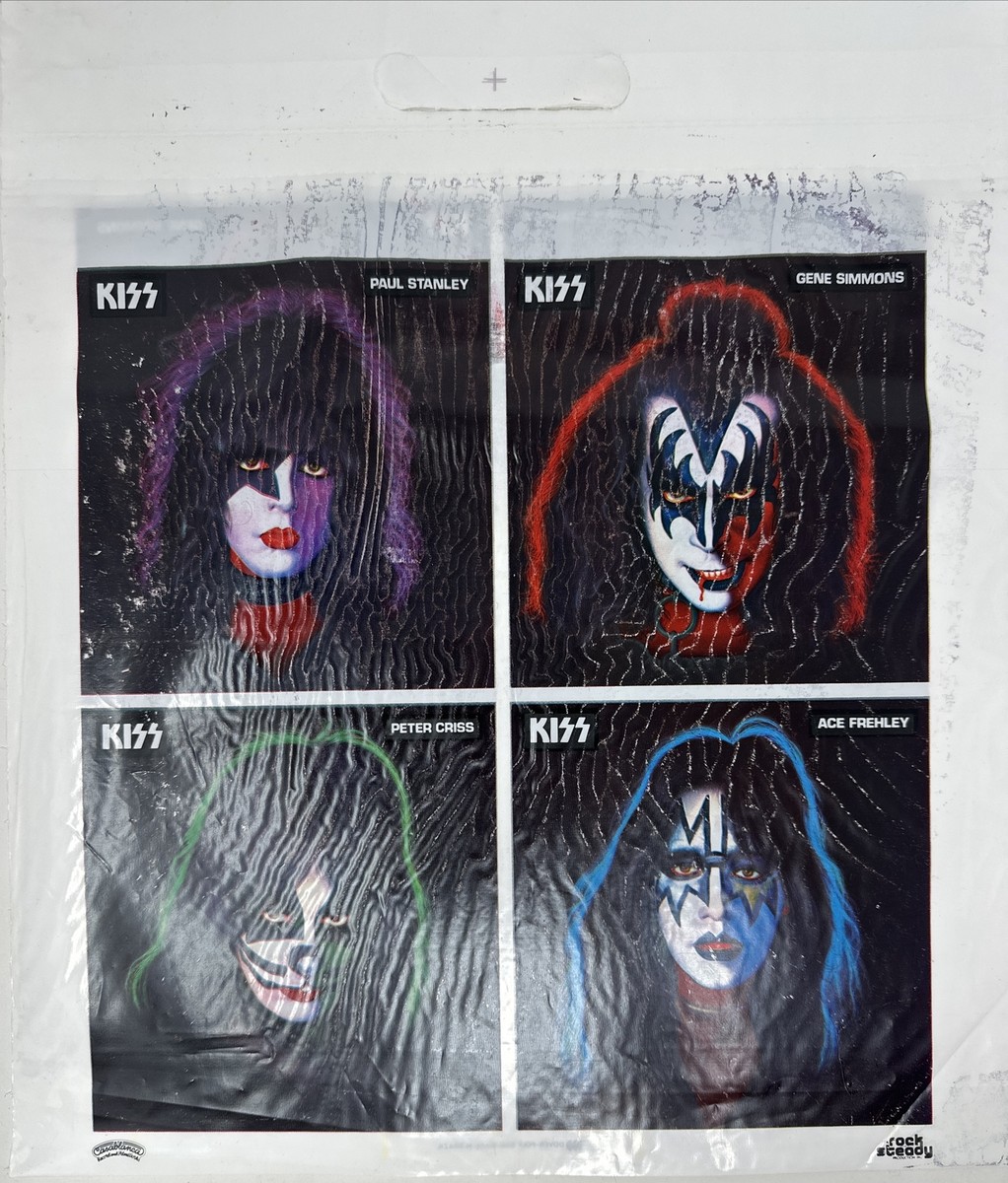 KISS 1978 SOLO RECORD Store PROMO PLASTIC BAG AUCOIN Unused LP 16