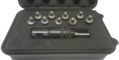 AIRCRAFT TOOLS STANDARD MICROSTOP / COUNTERSINK CAGE WITH CUTTERS IN ...