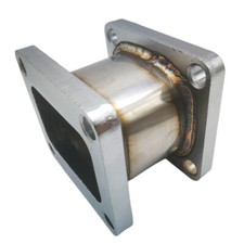 Nuevo T4 Brida de Entrada Turbocompresor Colector Brida Conversión SS 304 T4 a T4 EE. UU.