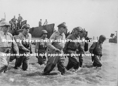 Historic 1944 Wwii Philipines General Douglas I Shall Return Macarthur Photo Ebay
