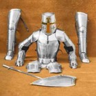 Medieval Armor Suit Templar Wearable Crusader Full Body Armour Knight Costume