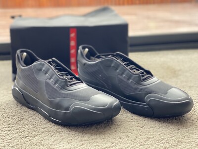 Adidas Prada Luna Rossa 21 - Luxury Sneaker - Black Size US8