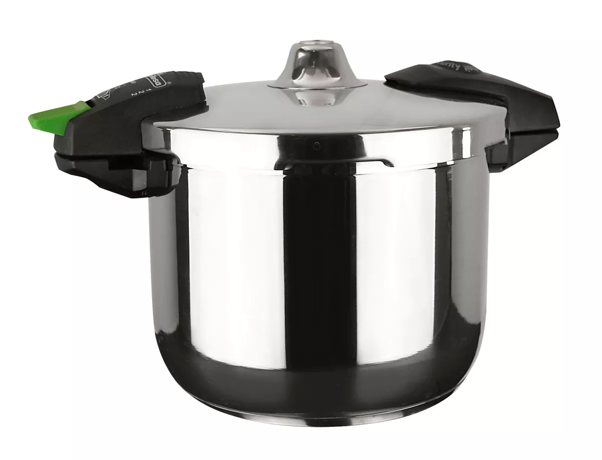 MageFesa Rapid Stainless Steel 3 QTS. Pressure Cooker - 2 Pieces