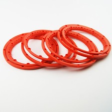 Orange Baja Wheel Rim Bead Lock Ring Set For 15 Hpi Baja 5b Ss Rovan Km Orange Baja Wheel Rim Bead Lock Ring Set For 15 Hpi Baja 5b Ss Rovan Km