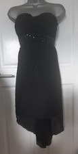 Stunning Little Black Dress S/M 8 10 Strapless Party Special Occasion