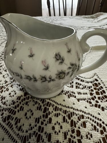 STYLE HOUSE FINE CHINA PICARDY (PLATINUM) Creamer / Sugar Bowl With Lid Japan - Picture 12 of 21