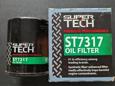 NEW OLD STOCK - SUPER TECH ST7317 OIL FILTER - NOS - FREE SHIPPING!