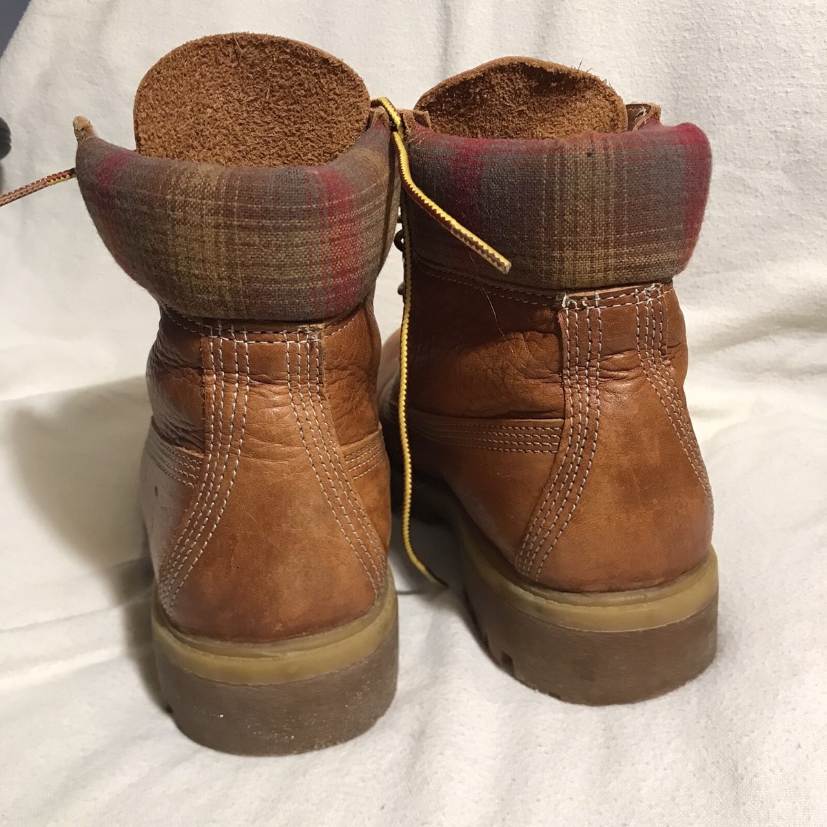 Timberland Pendleton A112D Leather Brown/Tan Leather Boots - 65W View 6