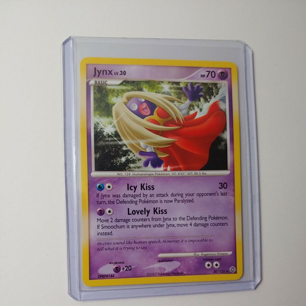 Jynx 30/132 Non-Holo Rare Secret Wonders 2007 Pokémon Card Jynx 30/132 Non-Holo Rare Secret Wonders 2007 Pokémon Card